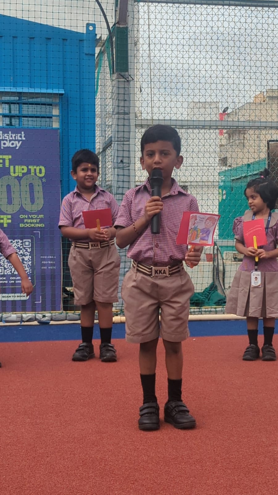 Navkis Educational Centre Kogilu students